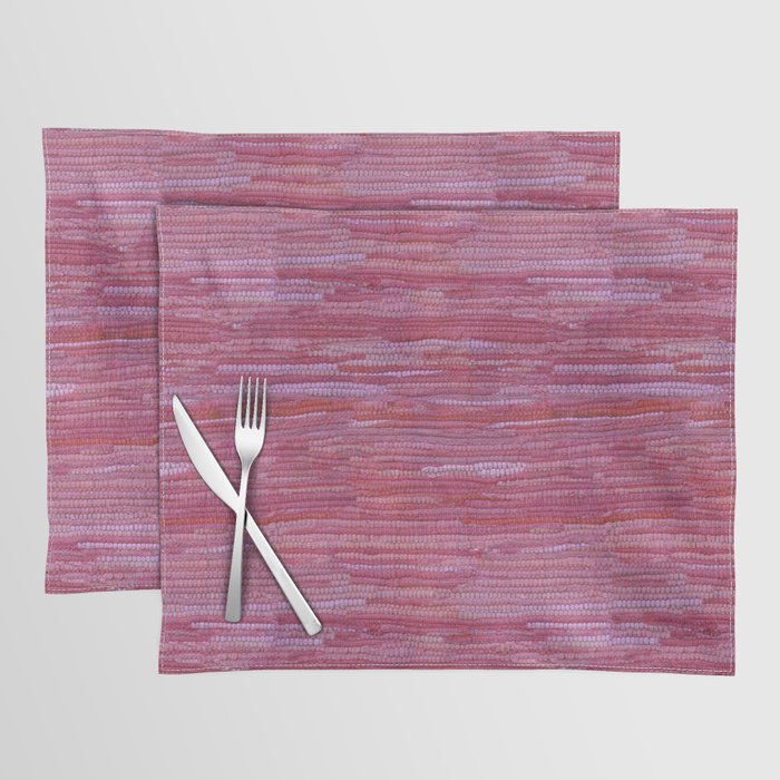 Old Market Textile in Pink Placemat Gallery Image 1