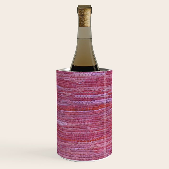 Old Market Textile in Pink Wine Chiller Gallery Image 3