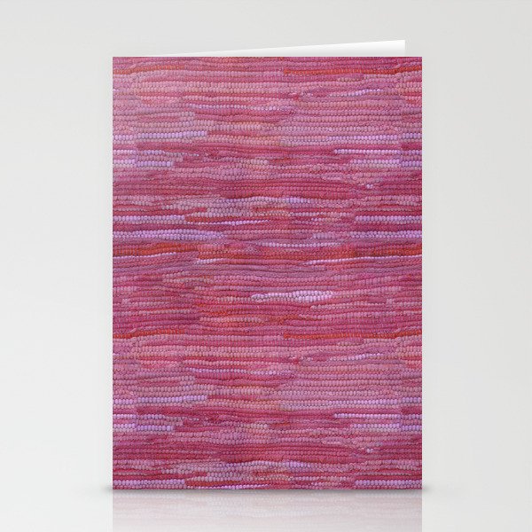 Old Market Textile in Pink Stationery Card Gallery Image 1