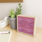 Old Market Textile in Pink Mini Art Print Gallery Image 2