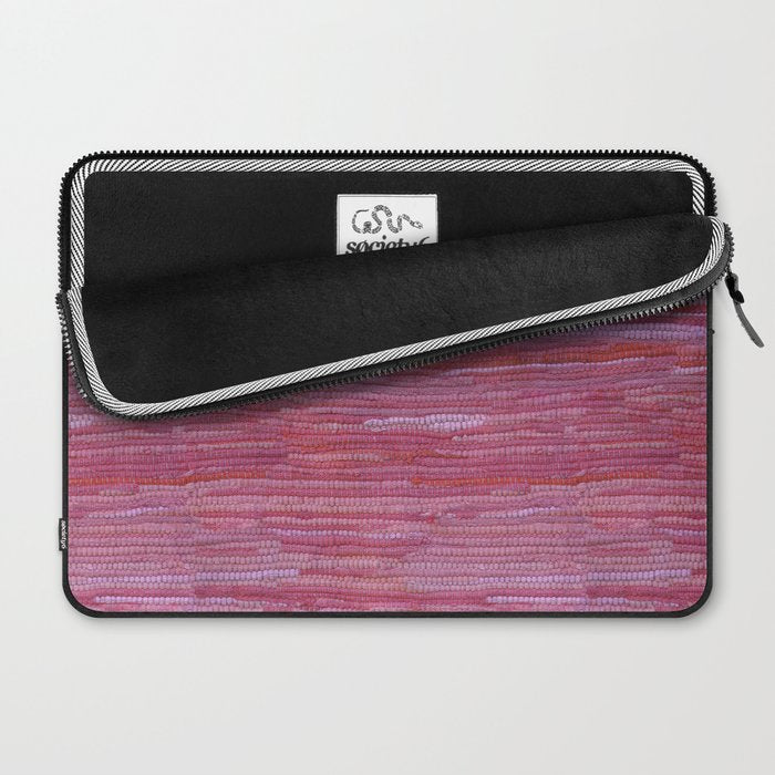 Old Market Textile in Pink Laptop Sleeve Gallery Image 2