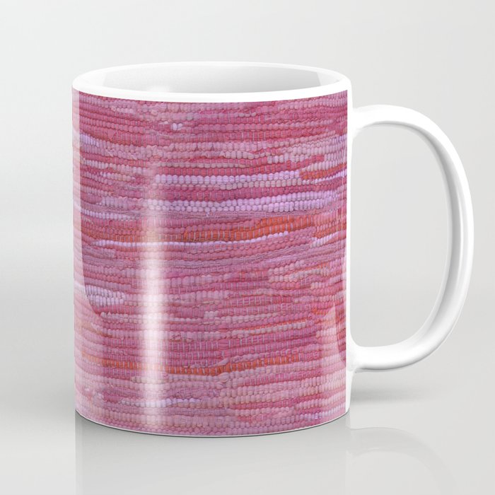 Old Market Textile in Pink Coffee Mug Gallery Image 1