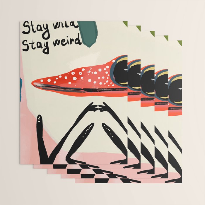 Wild and Weird Wrapping Paper Gallery Image 3
