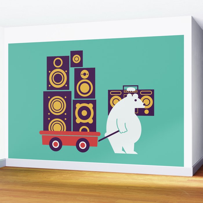 Ready to Jam Wall Mural Gallery Image 2
