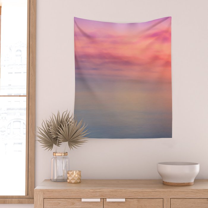 Morning Love - Colors of the Sea Wall Tapestry Gallery Image 2