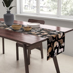 Ferret - dark Table Runner Gallery Image 2