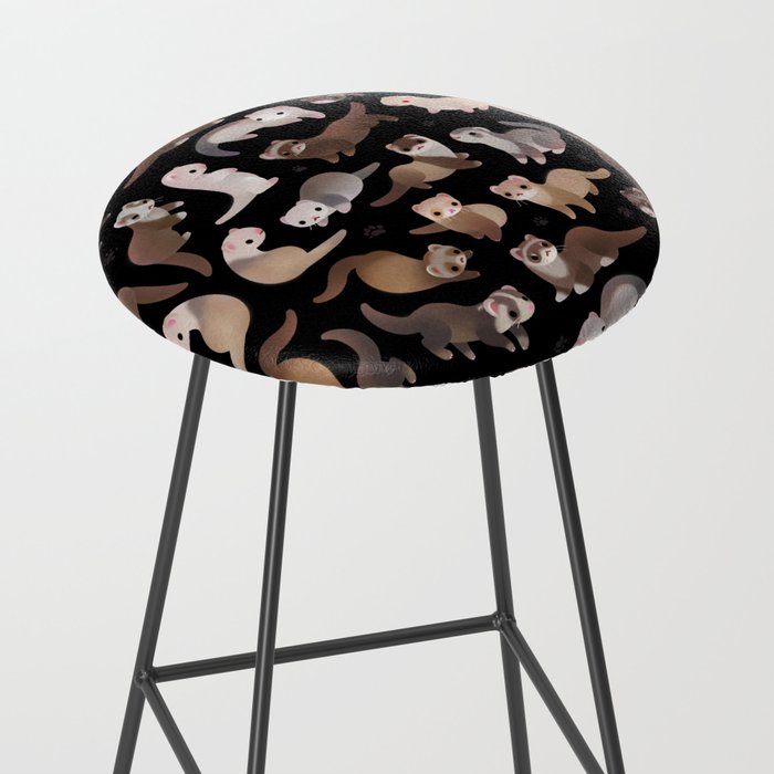 Ferret - dark Stool Gallery Image 2