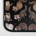 Ferret - dark Laptop Sleeve Gallery Image 3