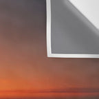SUNSET WITH A FULL MOON | collage | nature | warm | ocean | sea | glitter | glow | waves | sky bling Wall Tapestry Gallery Image 3