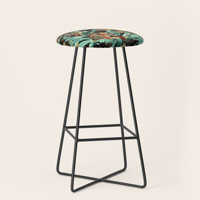 Monkey Tropical Jungle Stool Gallery Image 1