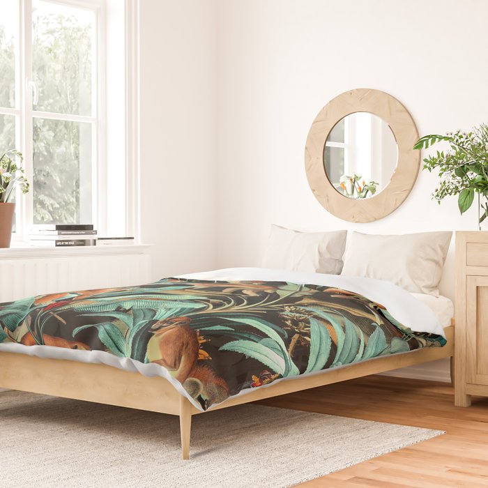 Monkey Tropical Jungle Duvet Cover Gallery Image 2