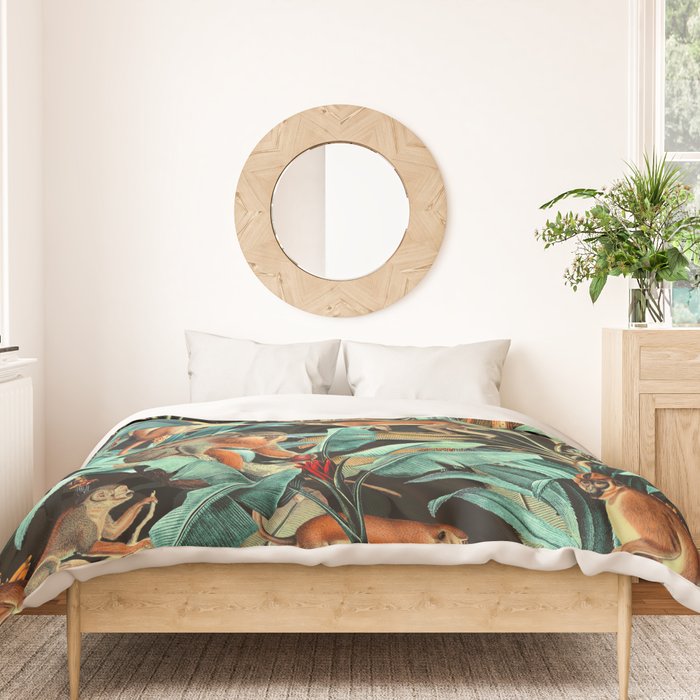 Monkey Tropical Jungle Duvet Cover Gallery Image 3