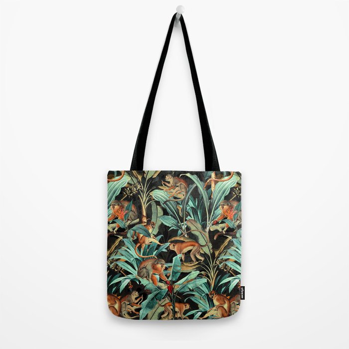 Monkey Tropical Jungle Tote Bag Gallery Image 2