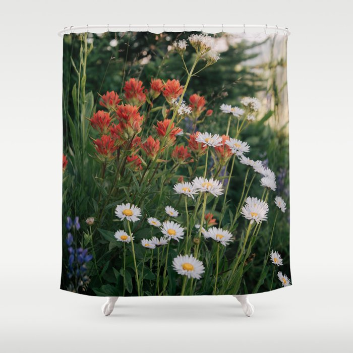 Wildflowers Shower Curtain Gallery Image 1
