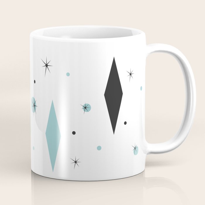Vintage 1950s Mid Century Modern Design Coffee Mug Gallery Image 1