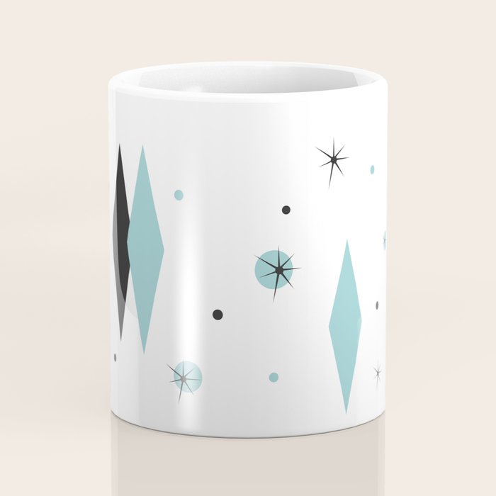 Vintage 1950s Mid Century Modern Design Coffee Mug Gallery Image 4