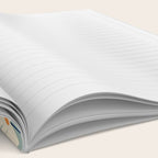 Drifting Daisies #2 - blue orange Notebook Gallery Image 2