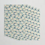 Drifting Daisies #2 - blue orange Wrapping Paper Gallery Image 3