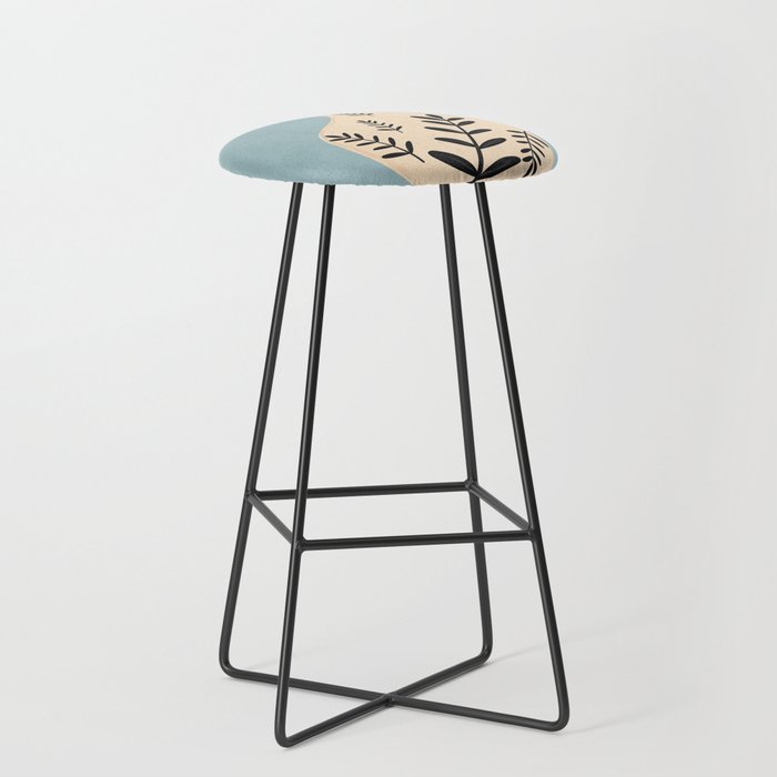 Minimal Abstract Art Vase 23 Stool Gallery Image 1