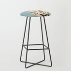 Minimal Abstract Art Vase 23 Stool Gallery Image 1