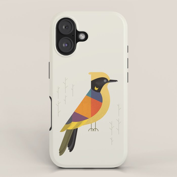 Helmeted Honeyeater iPhone Case Gallery Image 1