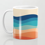 Retro 70s Waves Coffee Mug Gallery Image 3