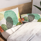 Cactus watercolor Pillow Sham Gallery Image 2