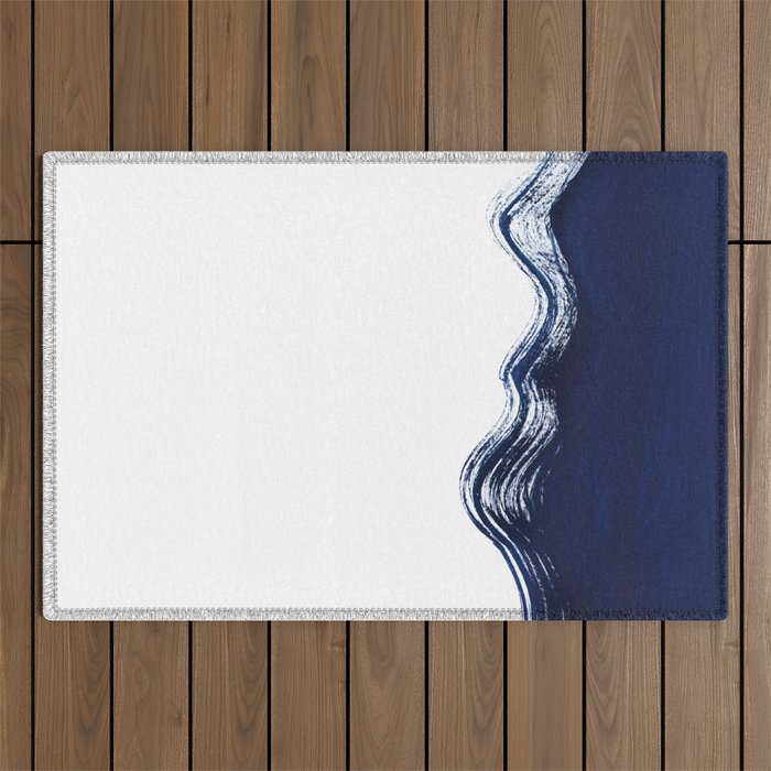 Waves of the Ocean Outdoor Rug Gallery Image 1
