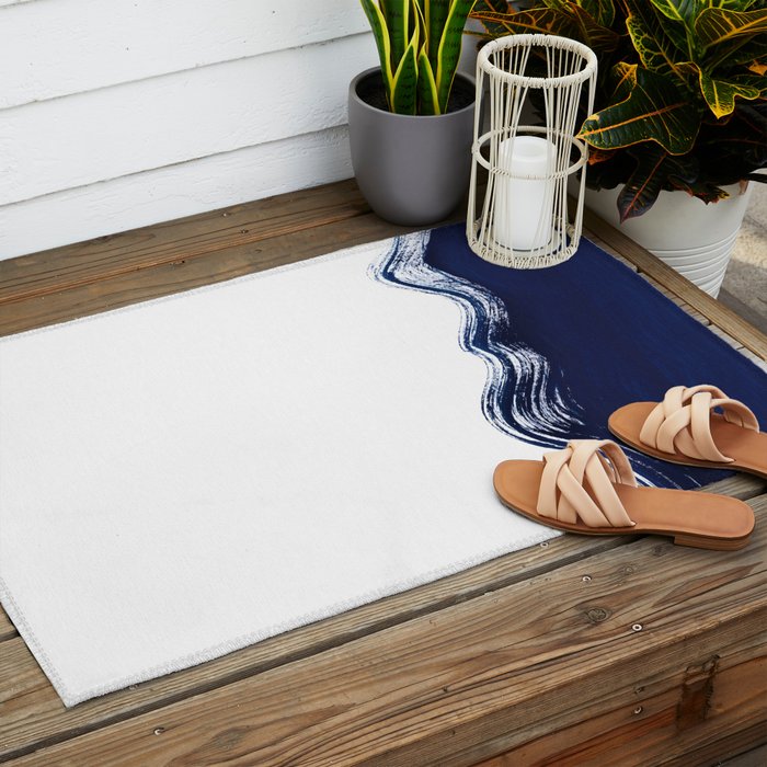 Waves of the Ocean Outdoor Rug Gallery Image 2