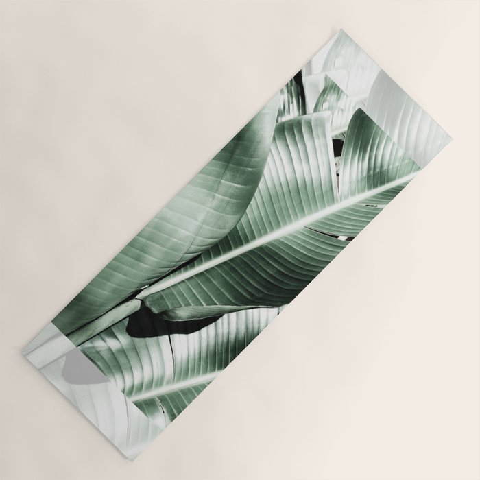 Banana leaf akin Yoga Mat Gallery Image 1