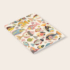 Whimsical Underwater World Multicolor Fish Pattern Notebook Gallery Image 2