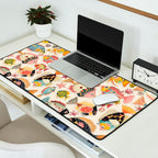Whimsical Underwater World Multicolor Fish Pattern Desk Mat Gallery Image 2