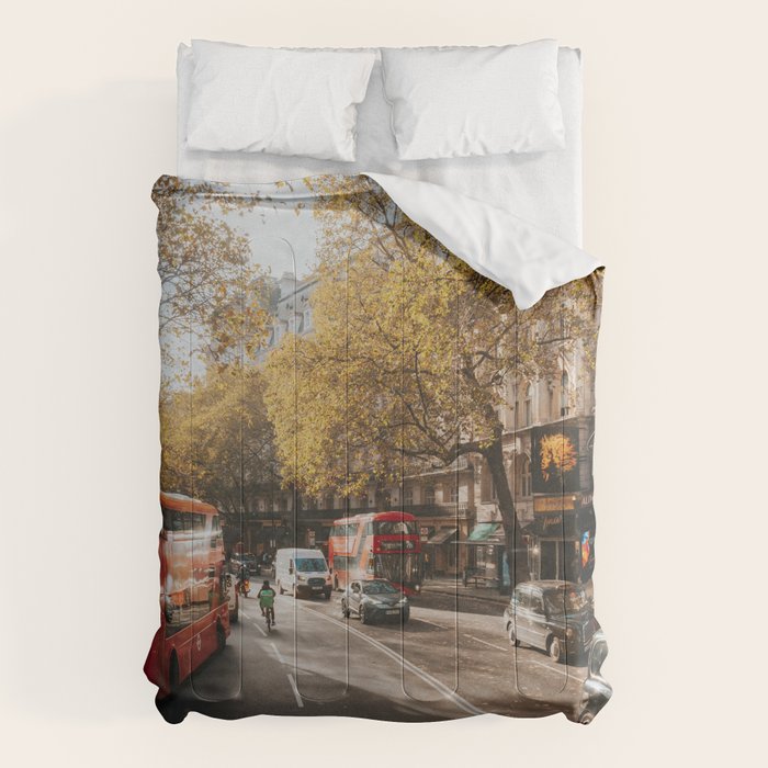 London Red Buses - Photography Comforter Gallery Image 6