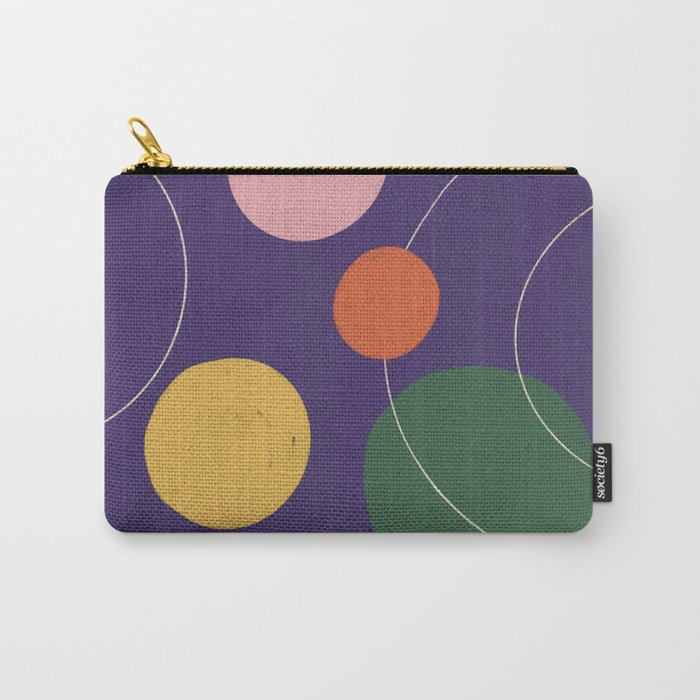 Colourful Figures Carry All Pouch Gallery Image 1