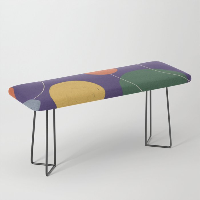 Colourful Figures Bench Gallery Image 1