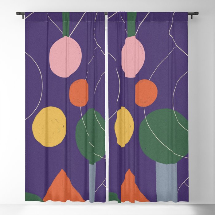 Colourful Figures Window Curtain Gallery Image 5