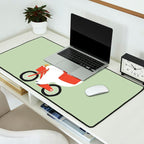 Polar bear postal express Desk Mat Gallery Image 2