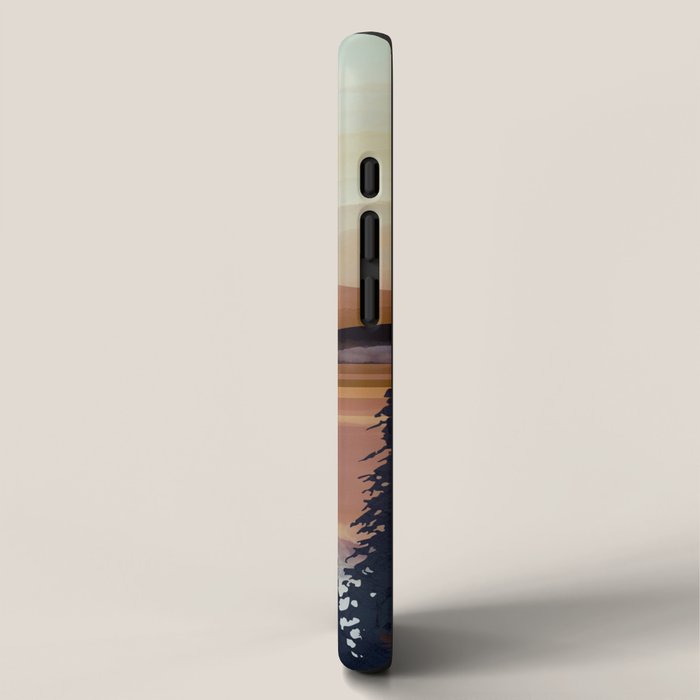Summer Lake Sunset iPhone Case Gallery Image 2