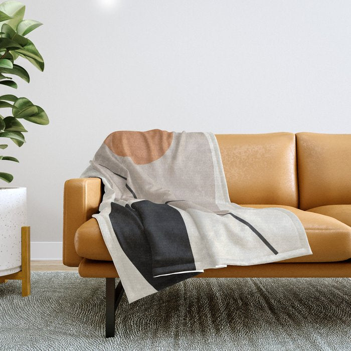 Abstract Shapes 61 Throw Blanket Gallery Image 1