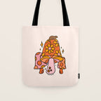 Mouse on a Mushroom Tote Bag Gallery Image 1