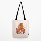 Mouse on a Mushroom Tote Bag Gallery Image 2