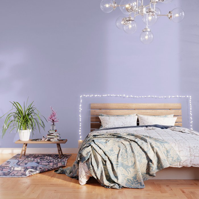 Simply Periwinkle Purple Wallpaper Gallery Image 3