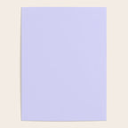 Simply Periwinkle Purple Poster Gallery Image 4