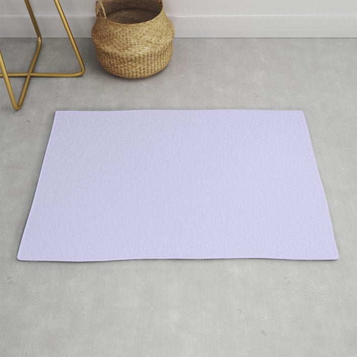 Simply Periwinkle Purple Rug Gallery Image 1