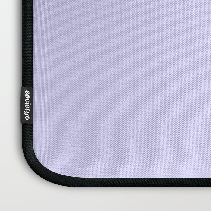 Simply Periwinkle Purple Laptop Sleeve Gallery Image 3