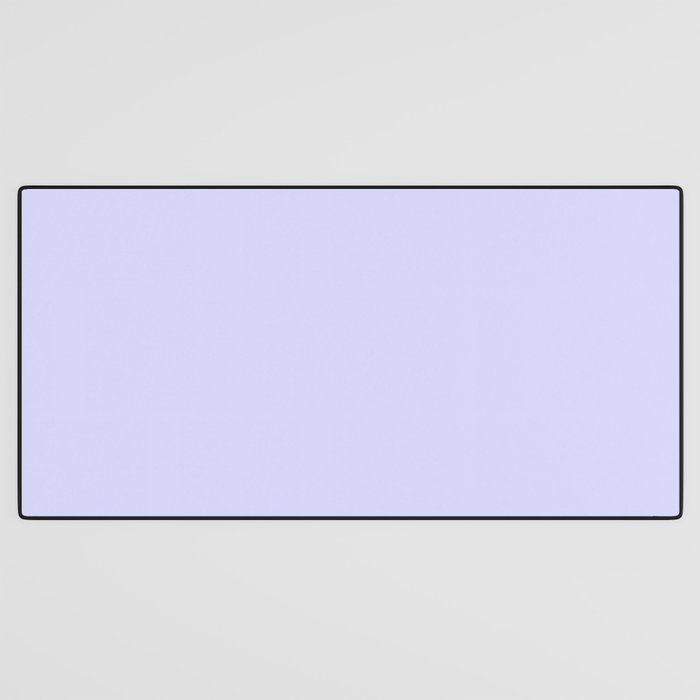 Simply Periwinkle Purple Desk Mat Gallery Image 3