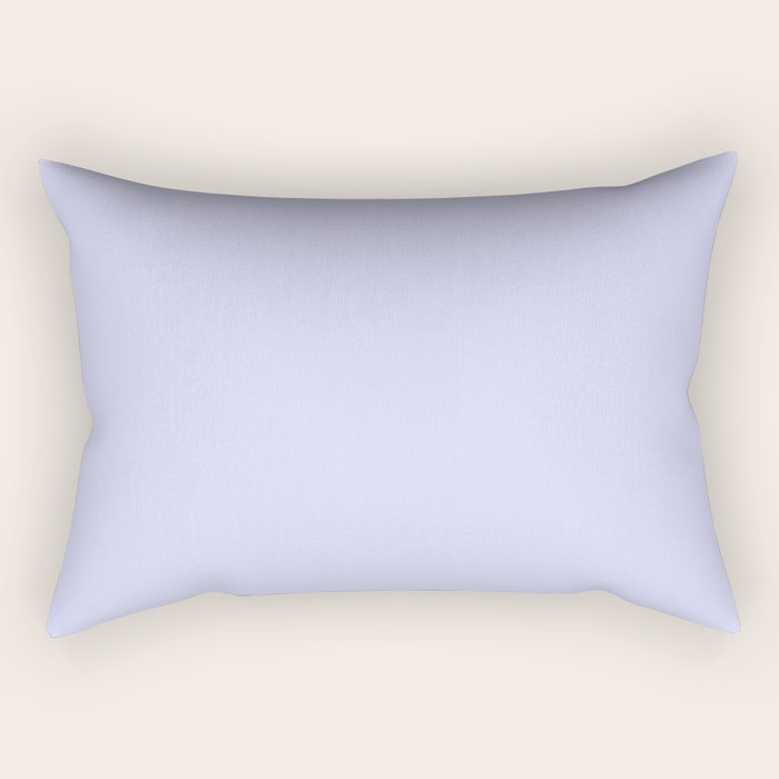 Simply Periwinkle Purple Rectangular Pillow Gallery Image 2