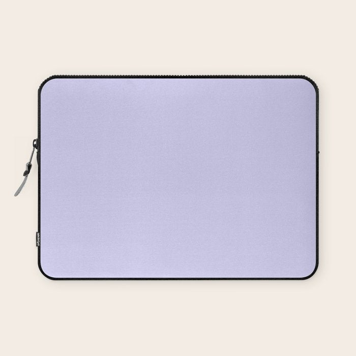 Simply Periwinkle Purple Laptop Sleeve Gallery Image 1