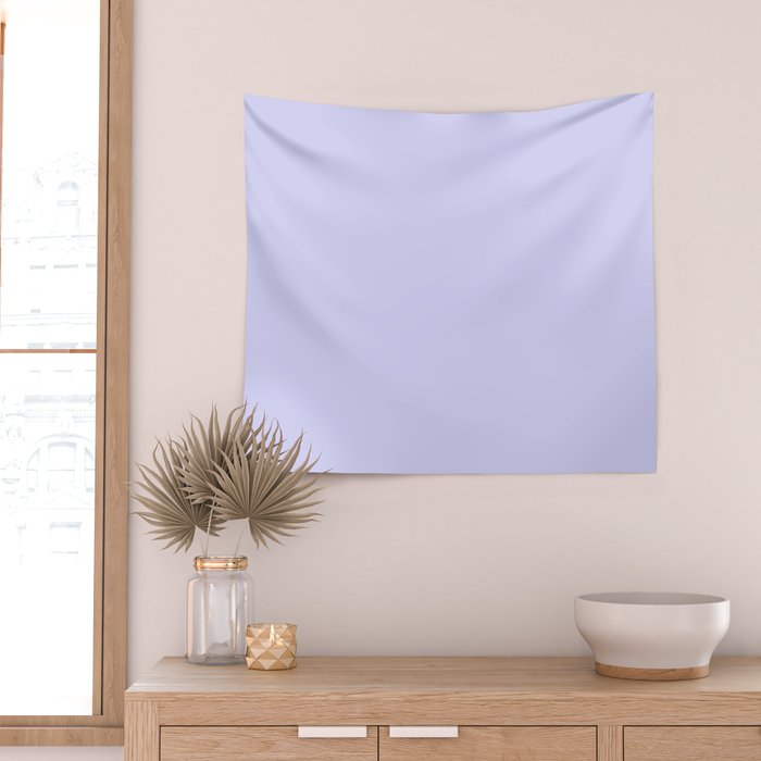 Simply Periwinkle Purple Wall Tapestry Gallery Image 2