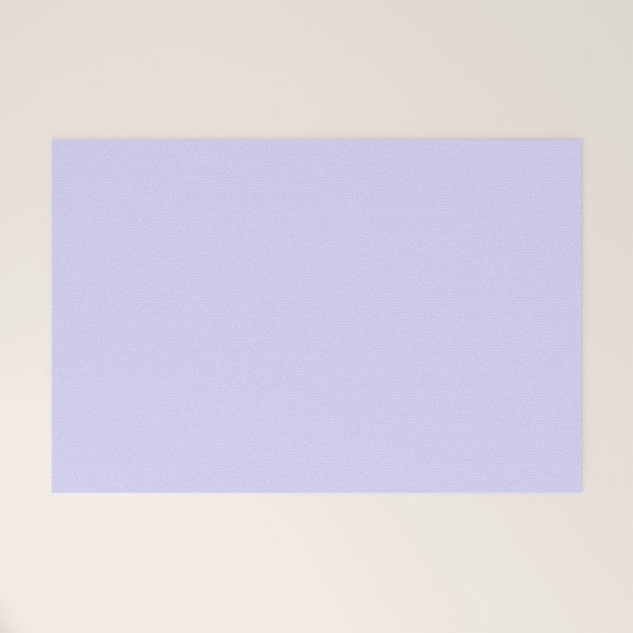 Simply Periwinkle Purple Welcome Mat Gallery Image 1